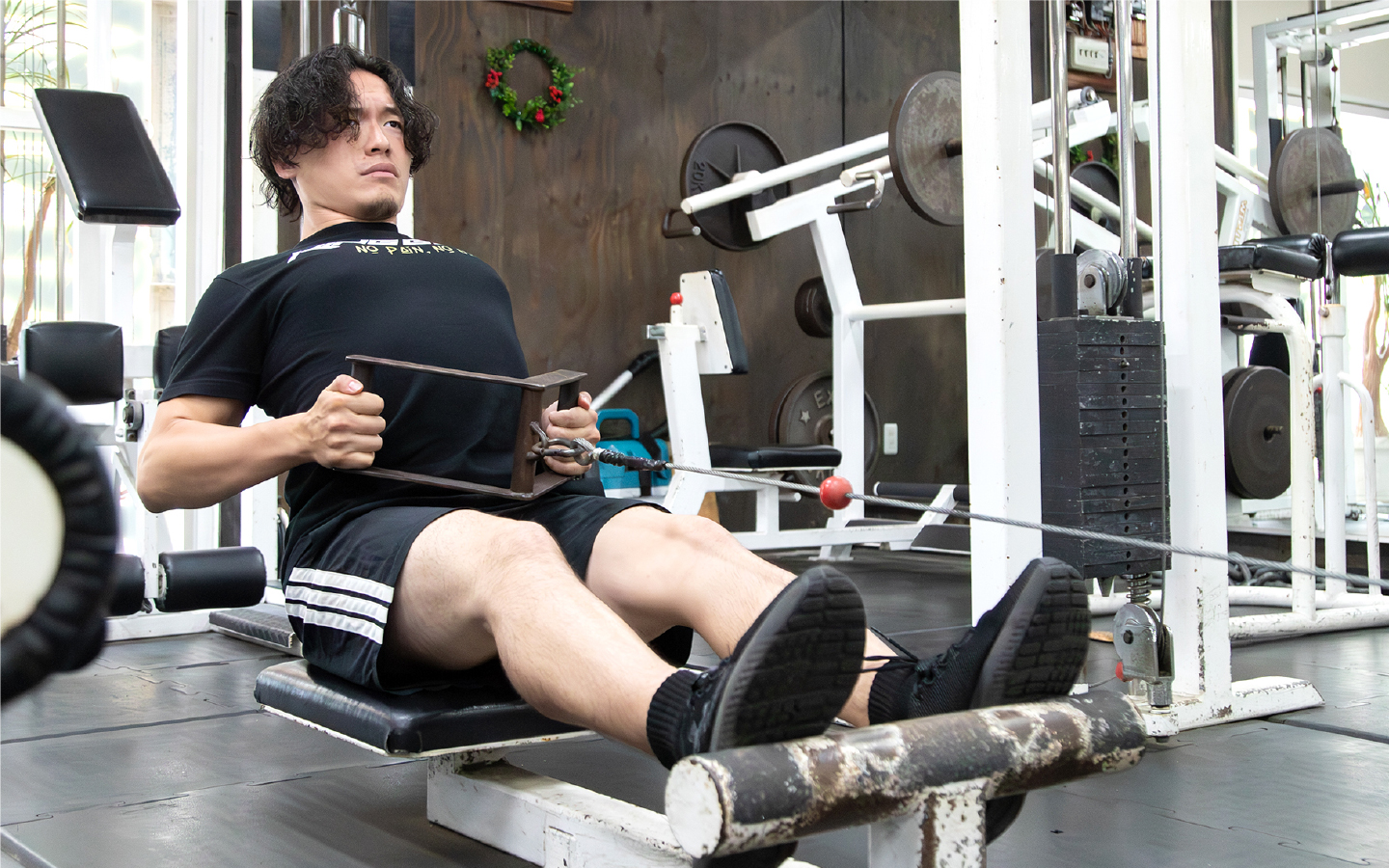 充実した設備で本格トレーニング